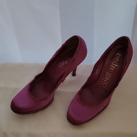 Pedro Garcia distressed purple pumps - Picture 2 of 5